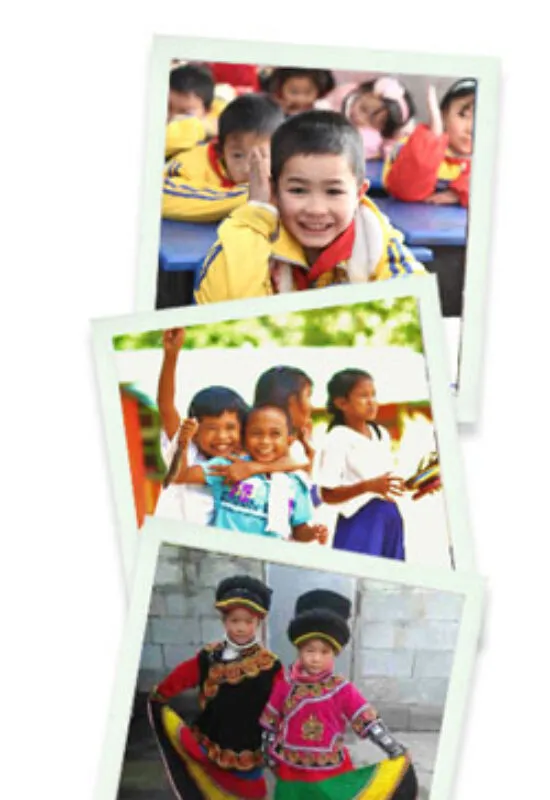 Asian children at school - Pack for a purpose